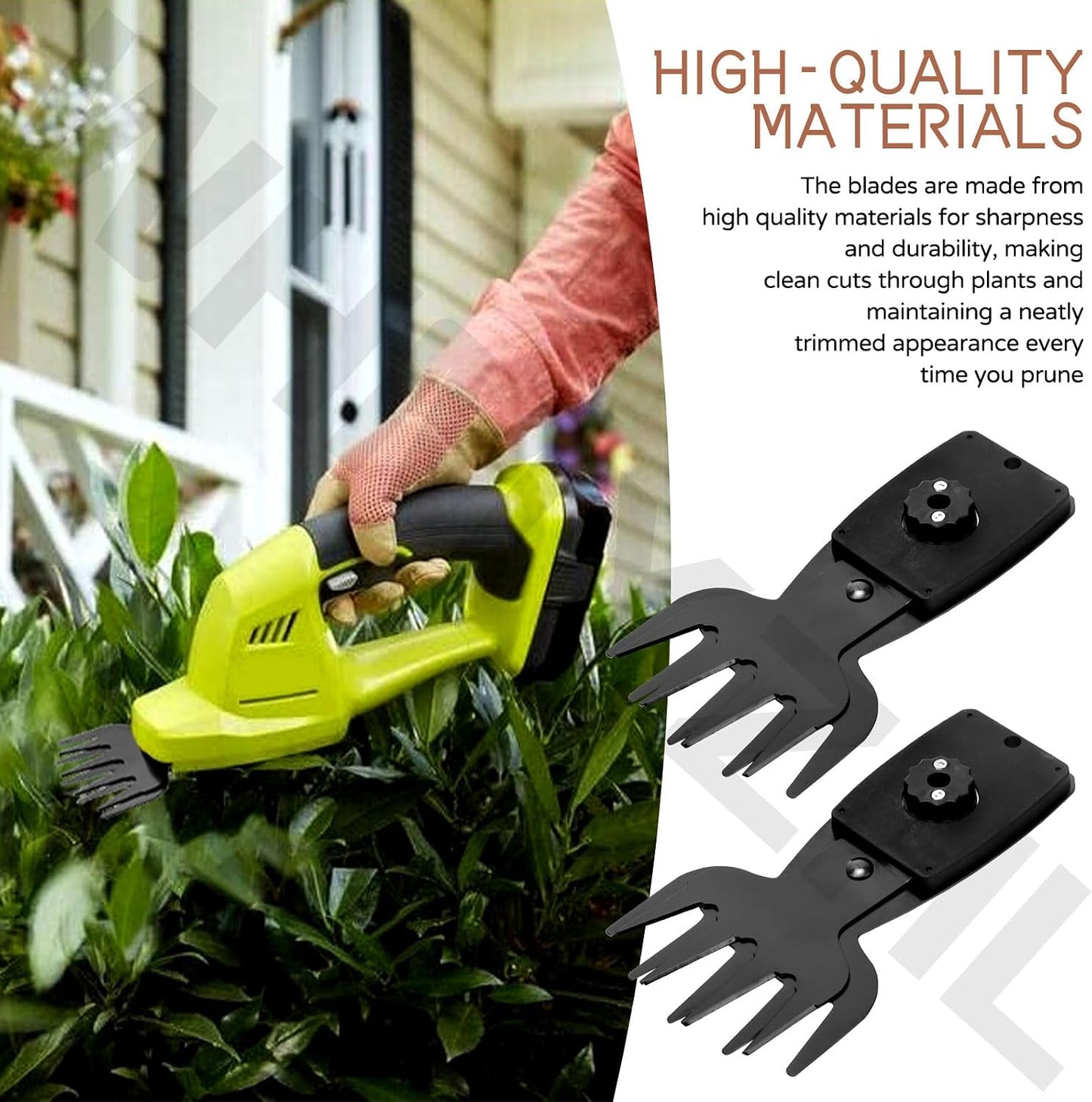 2 Pack 302348001 Hedge Trimmer Blade Assembly for Homelite Ryobi