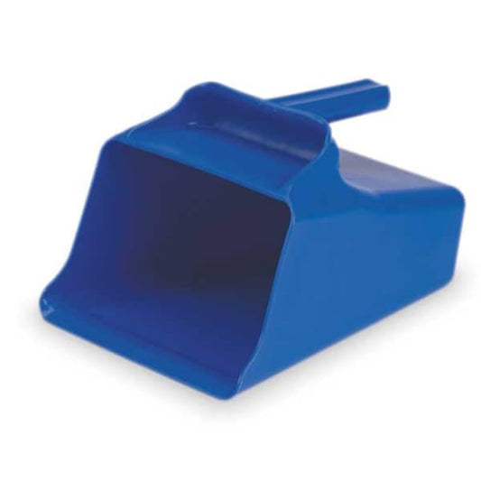 Mega Hand Scoop,Poly,128 Oz,Blue 65503-1 Each