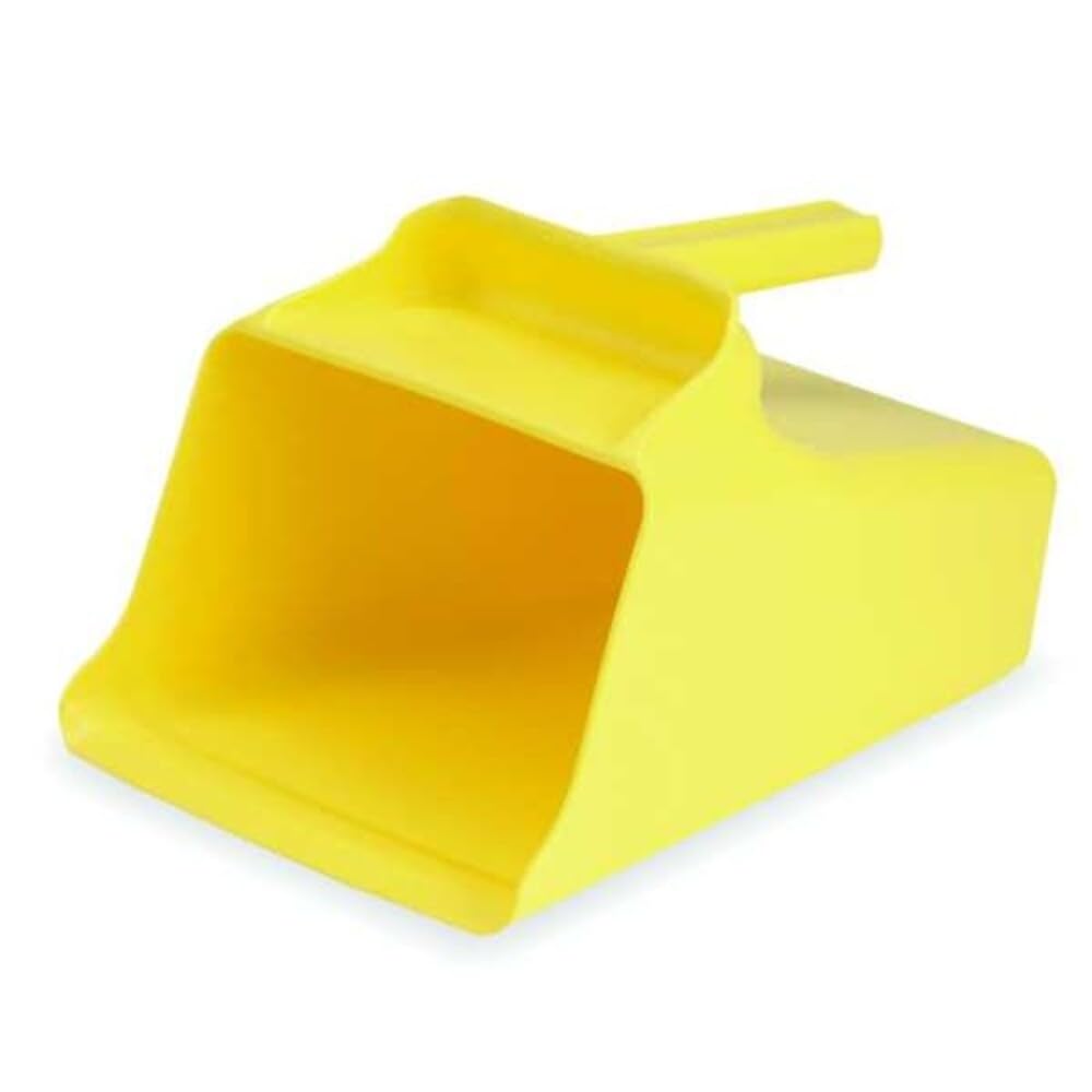 Mega Hand Scoop,Poly,128 Oz,Blue 65503-1 Each