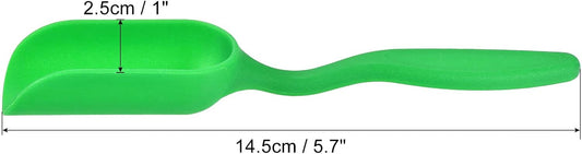 5.7 Inch Gardening Shovel Spoons 6 Pack Mini Soil Scoops Cultivation Transplanting Tools, Green