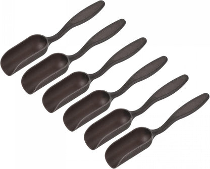 5.7 Inch Gardening Shovel Spoons 6 Pack Mini Soil Scoops Cultivation Transplanting Tools, Green