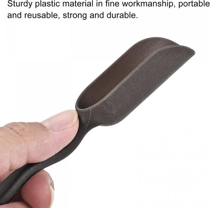 5.7 Inch Gardening Shovel Spoons 6 Pack Mini Soil Scoops Cultivation Transplanting Tools, Green