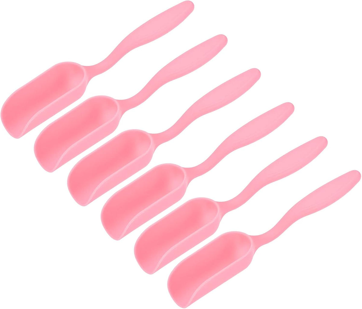 5.7 Inch Gardening Shovel Spoons 6 Pack Mini Soil Scoops Cultivation Transplanting Tools, Green