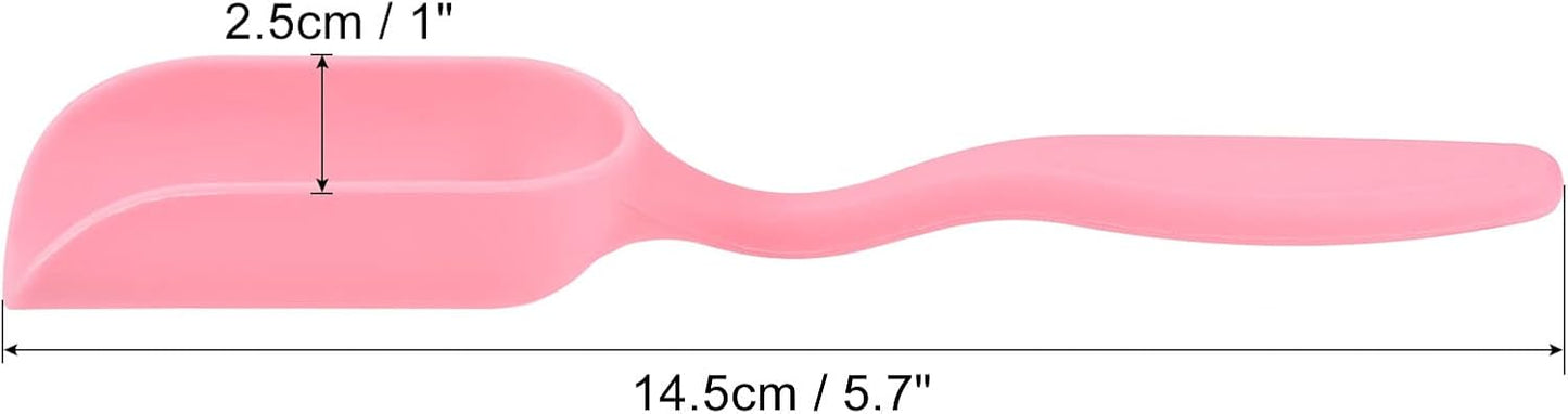 5.7 Inch Gardening Shovel Spoons 6 Pack Mini Soil Scoops Cultivation Transplanting Tools, Green