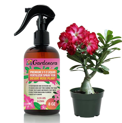 Professional Bonsai Spray Fertilizer Mist for Home Gardening | 3-1-2 Gentle Blend Mist for Healthy Leaves & Growth | Essential Nutrients for Bonsai - 8oz
