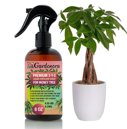 Professional Bonsai Spray Fertilizer Mist for Home Gardening | 3-1-2 Gentle Blend Mist for Healthy Leaves & Growth | Essential Nutrients for Bonsai - 8oz