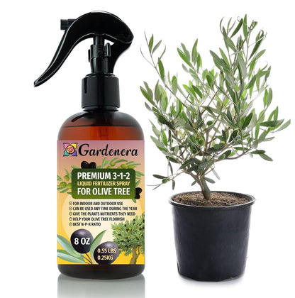 Professional Bonsai Spray Fertilizer Mist for Home Gardening | 3-1-2 Gentle Blend Mist for Healthy Leaves & Growth | Essential Nutrients for Bonsai - 8oz