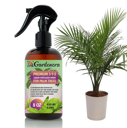 Professional Bonsai Spray Fertilizer Mist for Home Gardening | 3-1-2 Gentle Blend Mist for Healthy Leaves & Growth | Essential Nutrients for Bonsai - 8oz