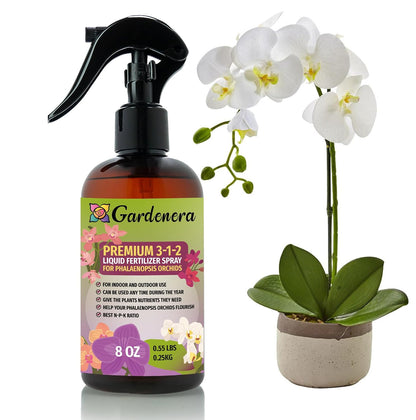 Professional Bonsai Spray Fertilizer Mist for Home Gardening | 3-1-2 Gentle Blend Mist for Healthy Leaves & Growth | Essential Nutrients for Bonsai - 8oz