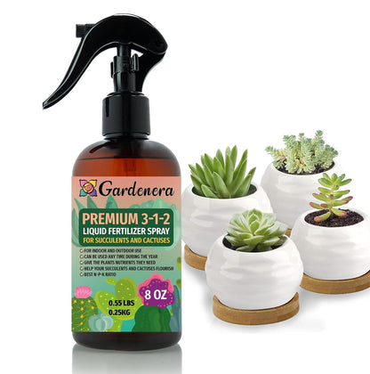 Professional Bonsai Spray Fertilizer Mist for Home Gardening | 3-1-2 Gentle Blend Mist for Healthy Leaves & Growth | Essential Nutrients for Bonsai - 8oz