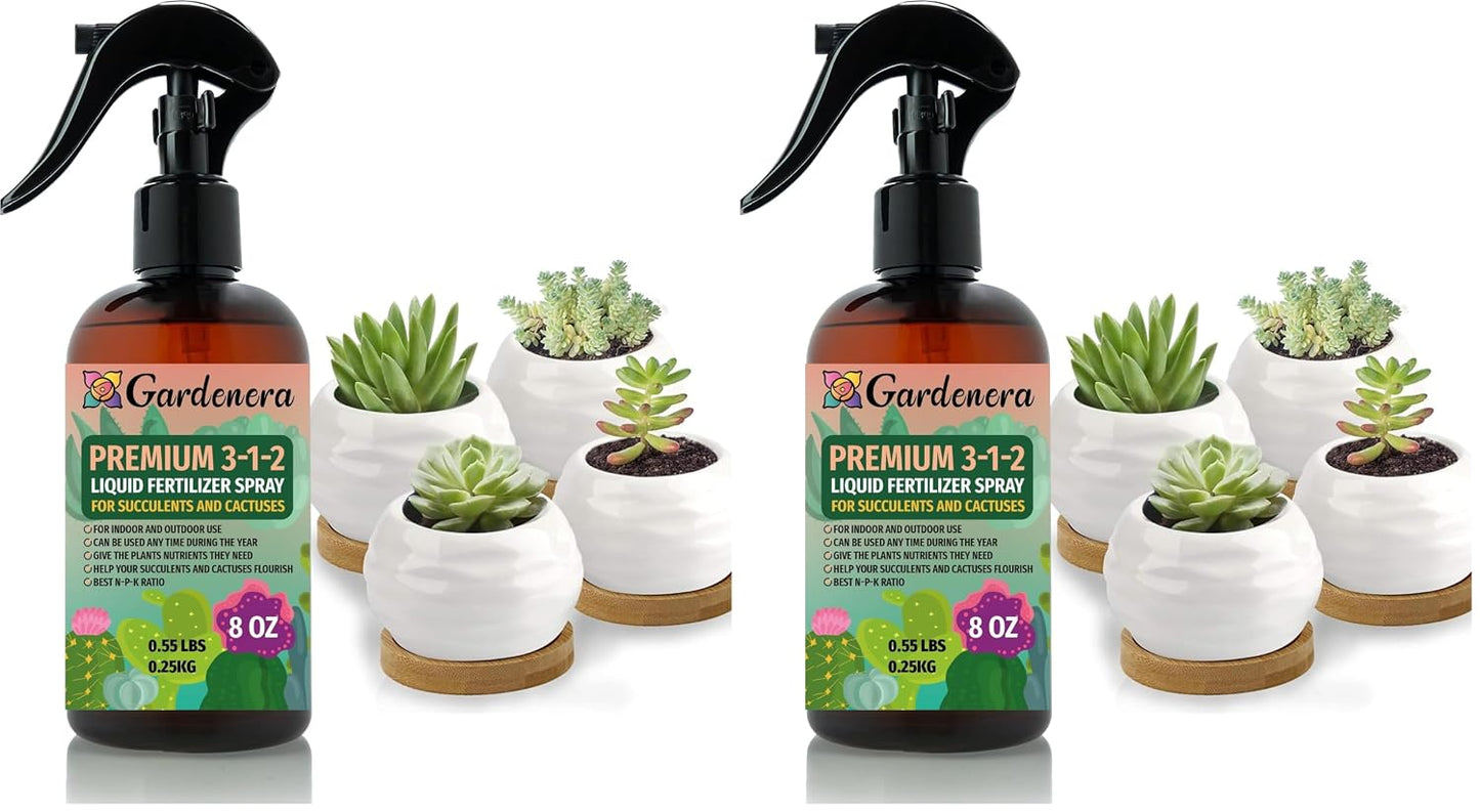 Professional Bonsai Spray Fertilizer Mist for Home Gardening | 3-1-2 Gentle Blend Mist for Healthy Leaves & Growth | Essential Nutrients for Bonsai - 8oz