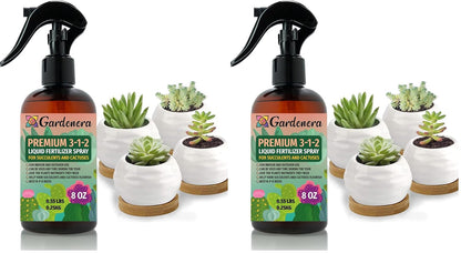 Professional Bonsai Spray Fertilizer Mist for Home Gardening | 3-1-2 Gentle Blend Mist for Healthy Leaves & Growth | Essential Nutrients for Bonsai - 8oz