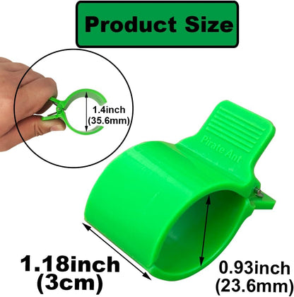 Greenhouse Clamps for 1/2 Inch PVC Pipe, Greenhouse Hoops,Support Frame, Grow Tunnel,Plant Support Garden Stakes.For Fixing Plant Cover, Garden Plastic Sheeting, Film Row Cover, Net.