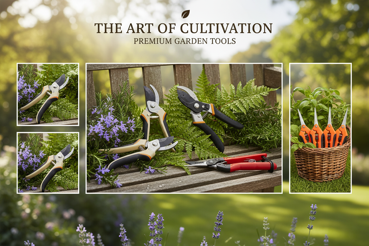 Garden Tools Collage - Updated