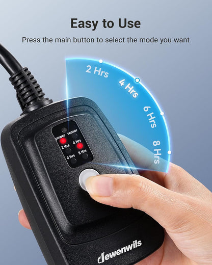 Outdoor Light Timer, Outdoor Timer Outlet,100FT Remote Control