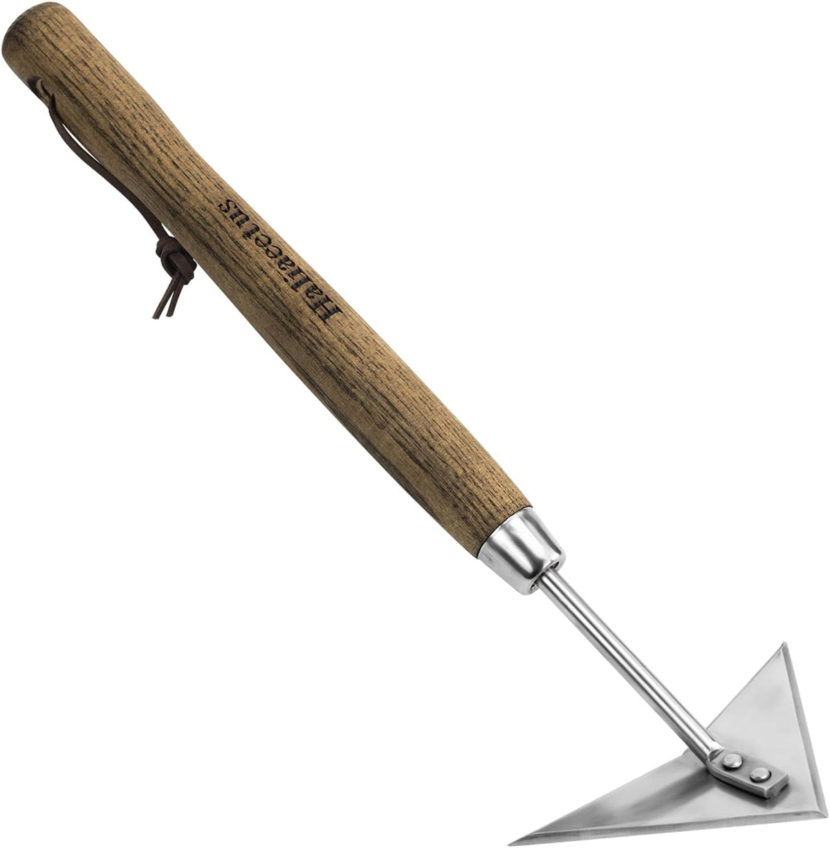 Triangle Head Hoe, 15'' Scuffle Hoe for Weeding in Raised Bed