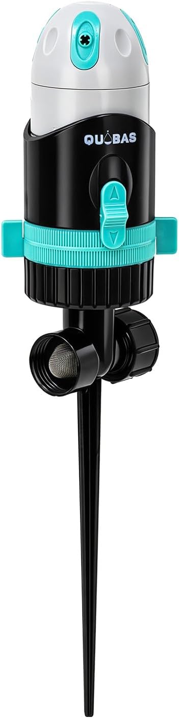 360°Rotating Sprinkler for Yard, Heavy Duty Water Sprinkler for Lawn