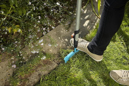 combisystem Draw Hoe: Garden Hoe for Weeding and loosening the Soil Under Great Loads, 12 cm Working Width, Rust-Free Stainless Steel Blade, fits on combisystem Handles (3192-20)