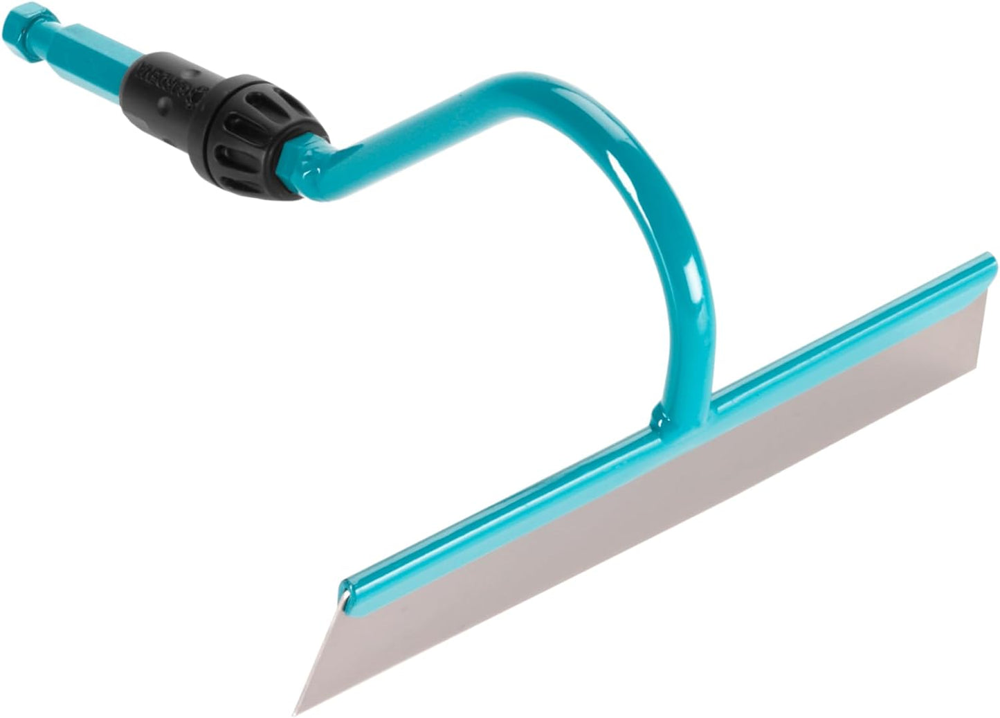 combisystem Draw Hoe: Garden Hoe for Weeding and loosening the Soil Under Great Loads, 12 cm Working Width, Rust-Free Stainless Steel Blade, fits on combisystem Handles (3192-20)