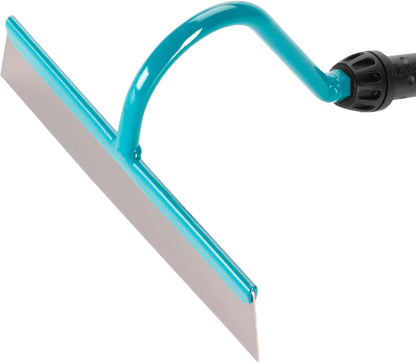 combisystem Draw Hoe: Garden Hoe for Weeding and loosening the Soil Under Great Loads, 12 cm Working Width, Rust-Free Stainless Steel Blade, fits on combisystem Handles (3192-20)