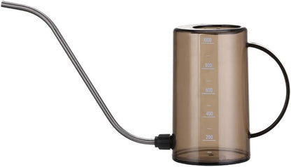 Totority Transparent Watering can with Scale Long Spout Watering can for Indoor Houseplants Succulents and High Plants Precision Watering Tool 14.56 X 6.69 X 3.93 in