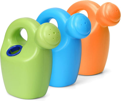 Watering Can for Kids, Beach Sand Toys Garden Play Time or Practical Use, Childs ABS Plastic Watering Can, Small Water Can Garden Tools for Boys and Girls, Set - 3pack