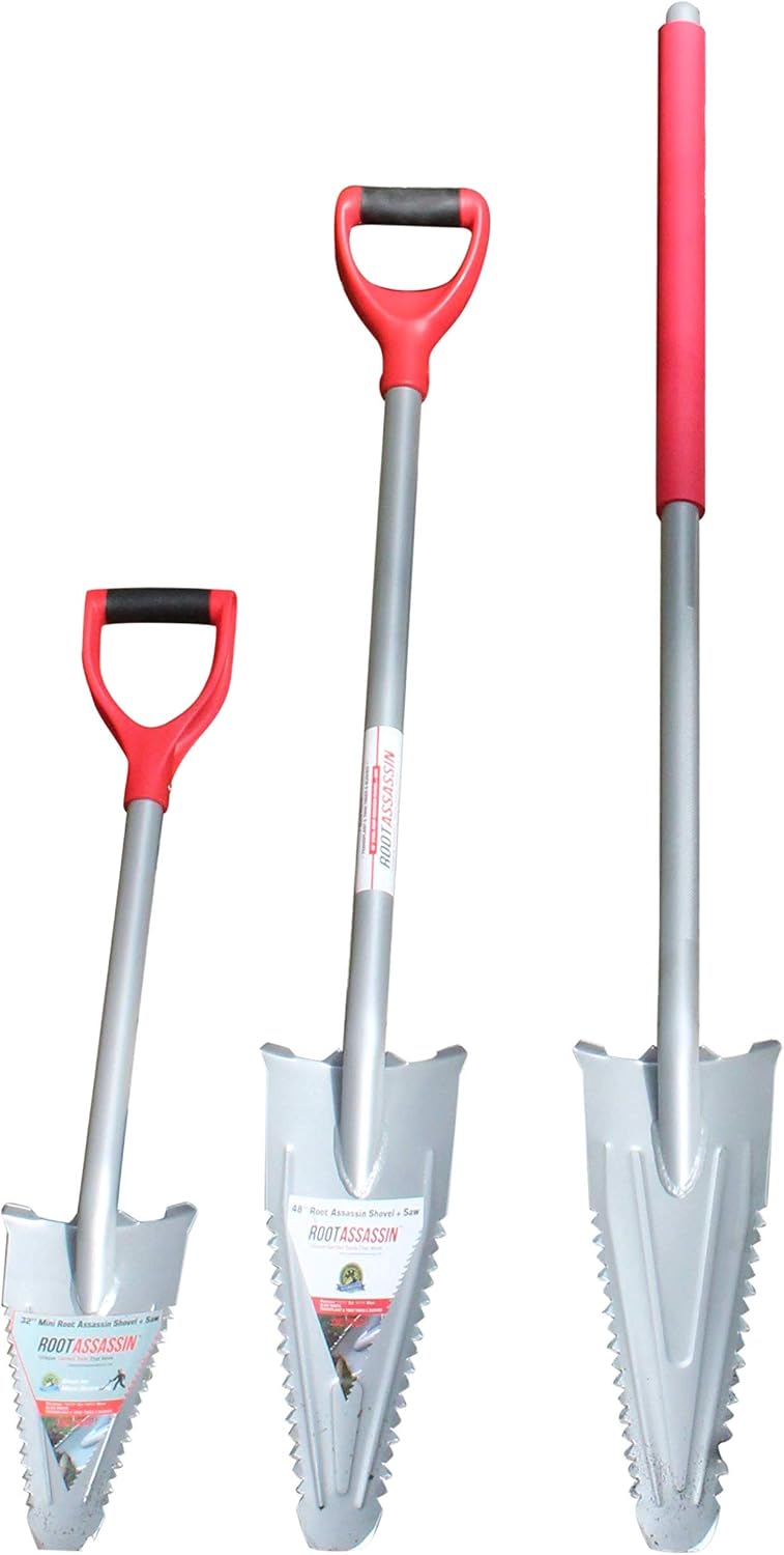 32" Mini Garden Shovel/Saw, Carbon Steel