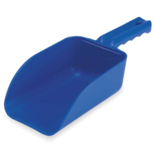 6400X Color-Coded Plastic Hand Scoop - BPA-Free, Food-Safe Scooper, Commercial Grade Utensils, Restaurant and Food Service Supplies, Large 32 Ounce Size, White