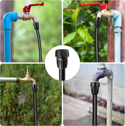 21Pcs US Standard Faucet Adapter, Irrigation Connectors, End Plugs