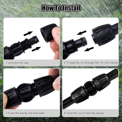 21Pcs US Standard Faucet Adapter, Irrigation Connectors, End Plugs