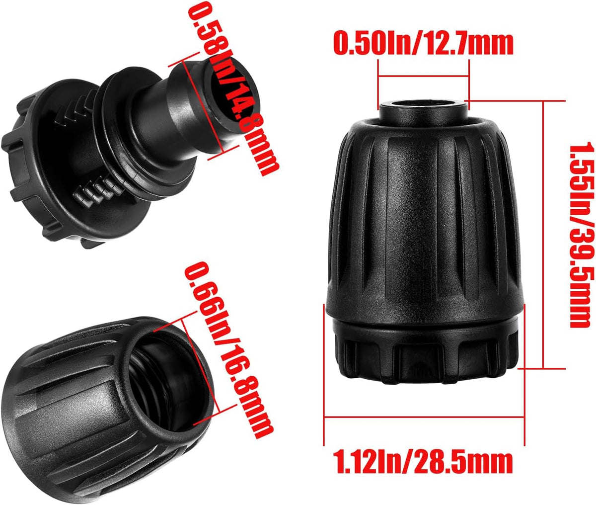 21Pcs US Standard Faucet Adapter, Irrigation Connectors, End Plugs