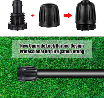 21Pcs US Standard Faucet Adapter, Irrigation Connectors, End Plugs