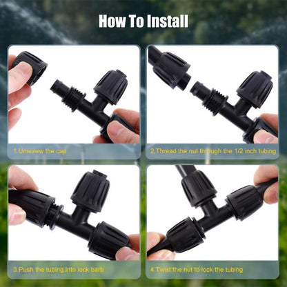 21Pcs US Standard Faucet Adapter, Irrigation Connectors, End Plugs