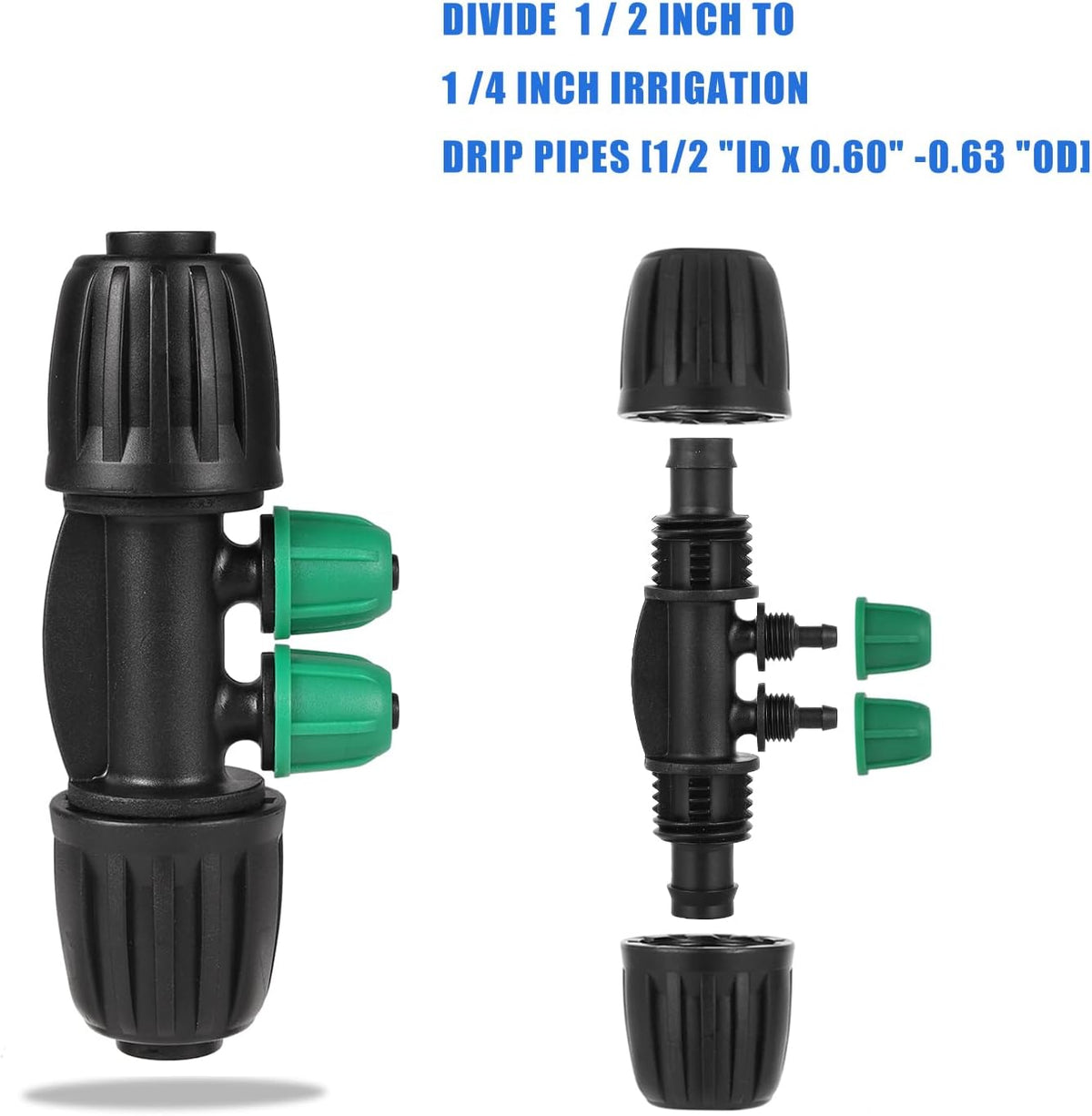 21Pcs US Standard Faucet Adapter, Irrigation Connectors, End Plugs