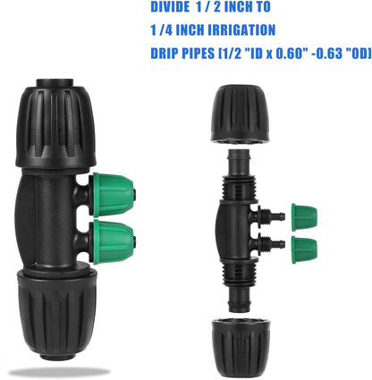 21Pcs US Standard Faucet Adapter, Irrigation Connectors, End Plugs