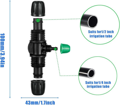 21Pcs US Standard Faucet Adapter, Irrigation Connectors, End Plugs