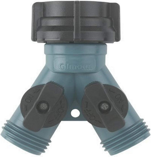Twin Shut-Off Valves Hose Connector