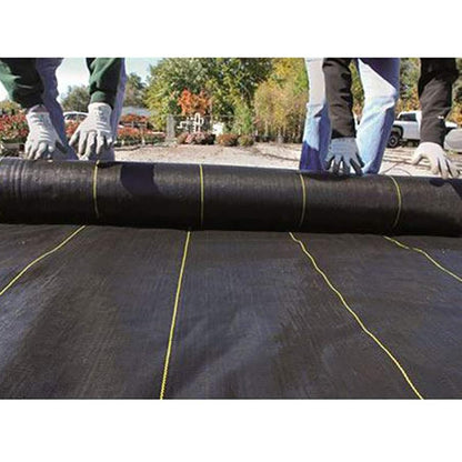 Sunbelt Weed Barrier Fabric 3.2 oz, 6 x 300 Feet – Heavy-Duty
