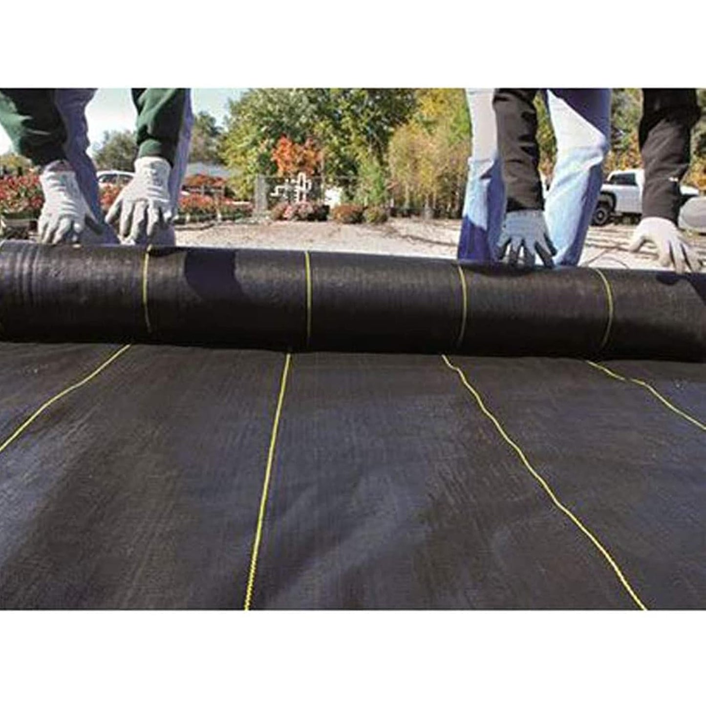Sunbelt Weed Barrier Fabric 3.2 oz, 6 x 300 Feet – Heavy-Duty
