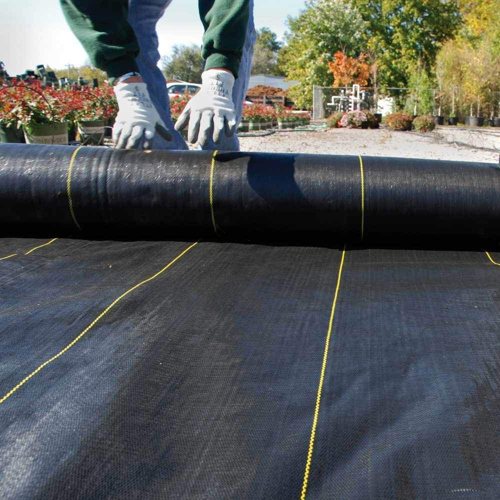 Sunbelt Weed Barrier Fabric 3.2 oz, 6 x 300 Feet – Heavy-Duty