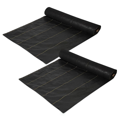 Sunbelt Weed Barrier Fabric 3.2 oz, 6 x 300 Feet – Heavy-Duty