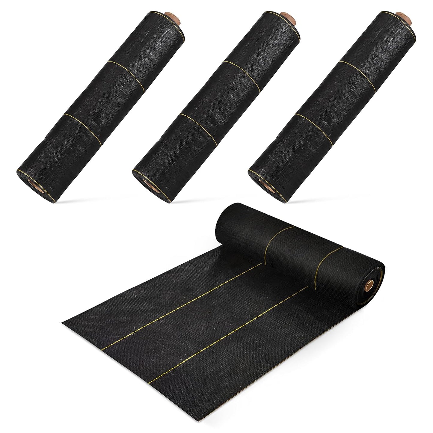Sunbelt Weed Barrier Fabric 3.2 oz, 6 x 300 Feet – Heavy-Duty