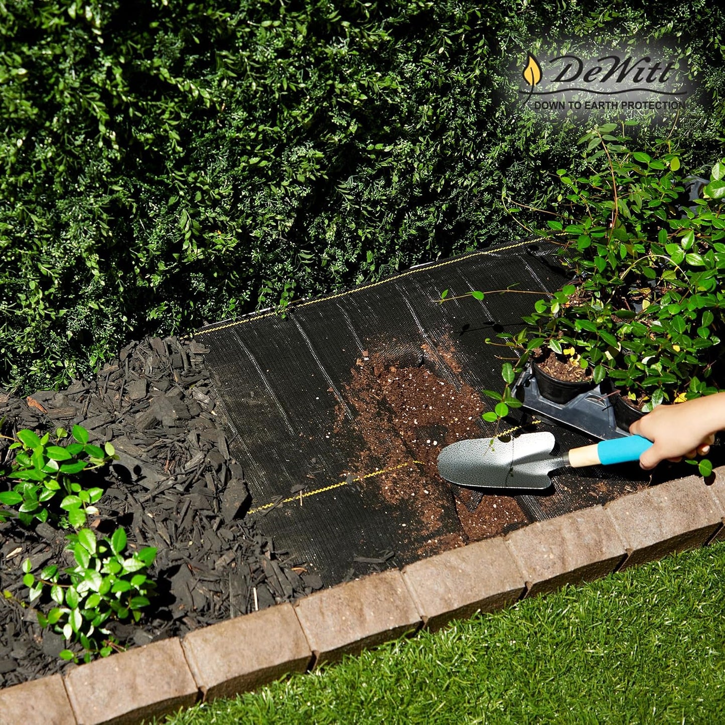Sunbelt Weed Barrier Fabric 3.2 oz, 6 x 300 Feet – Heavy-Duty