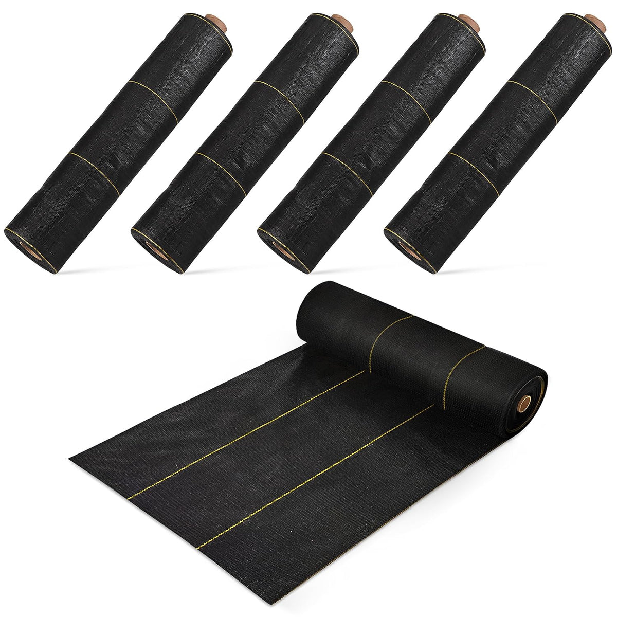 Sunbelt Weed Barrier Fabric 3.2 oz, 6 x 300 Feet – Heavy-Duty