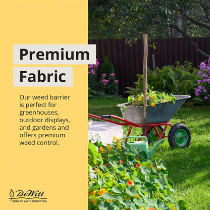 Sunbelt Weed Barrier Fabric 3.2 oz, 6 x 300 Feet – Heavy-Duty