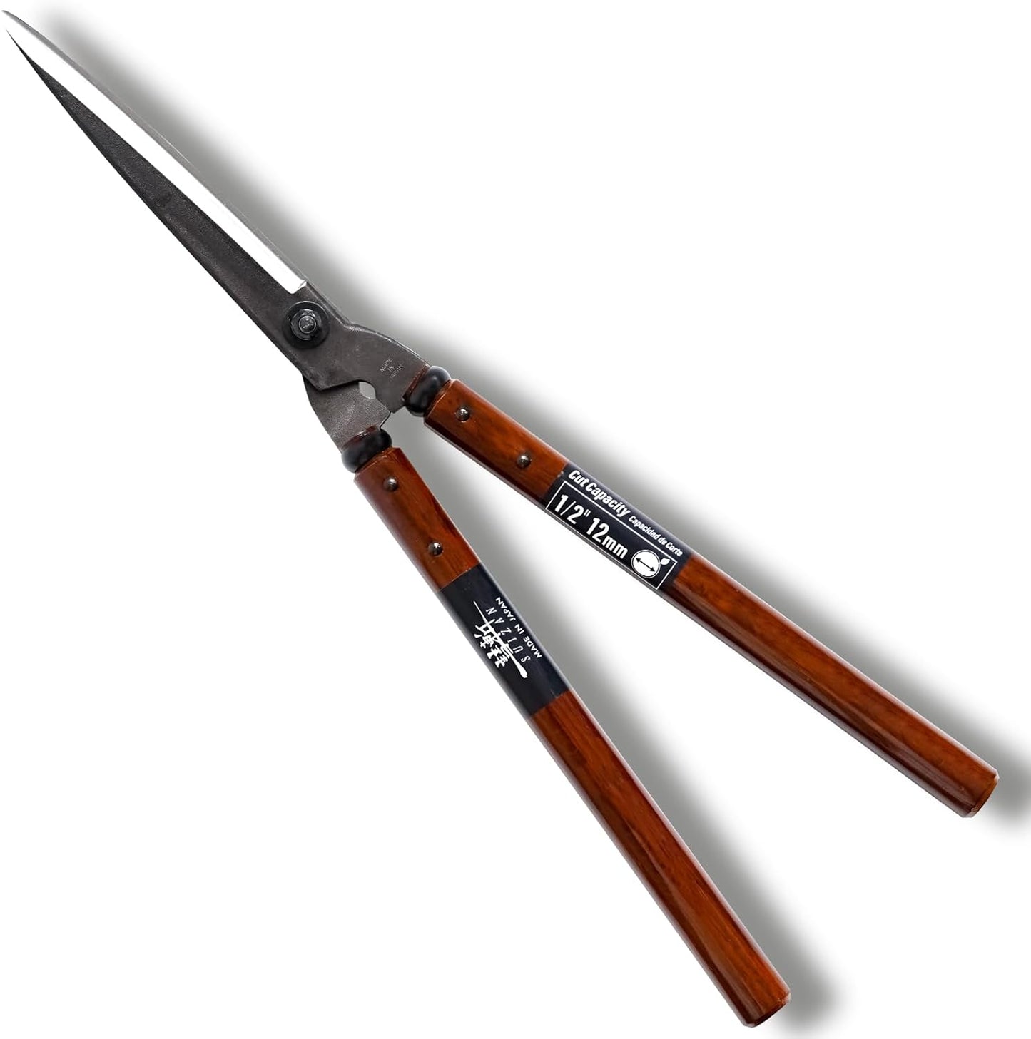 Hedge Shears 22.6" - Japanese Garden Clippers for Precise Trimming