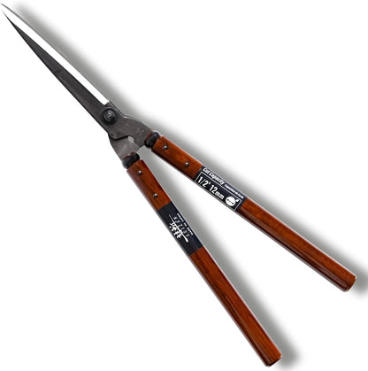 Hedge Shears 22.6" - Japanese Garden Clippers for Precise Trimming