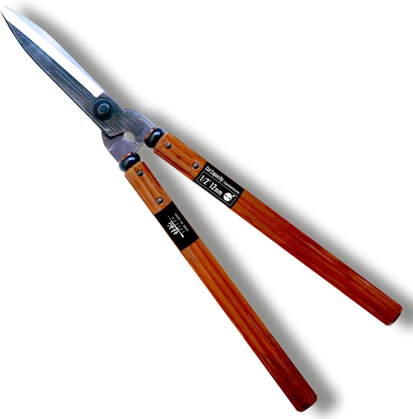 Hedge Shears 22.6" - Japanese Garden Clippers for Precise Trimming