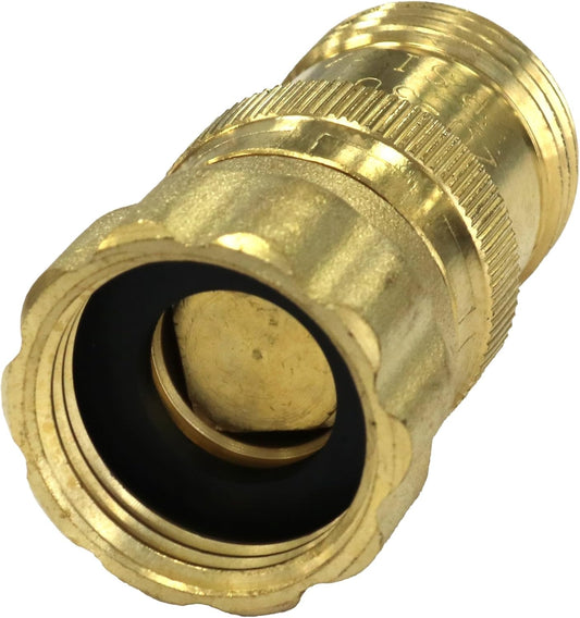 Vibrant Yard Co. Heavy Duty 25 PSI Lead-Free Brass Pressure Regulator for Soaker Hose and Drip Irrigation System with 3/4" Connections