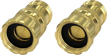 Vibrant Yard Co. Heavy Duty 25 PSI Lead-Free Brass Pressure Regulator for Soaker Hose and Drip Irrigation System with 3/4" Connections